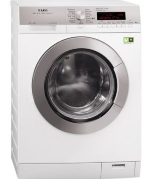 AEG L89499FL2 lavatrice Caricamento frontale 9 kg 1400 Giri/min Argento, Bianco