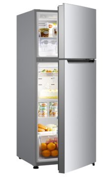 Hisense RT417N4DC1 frigorifero con congelatore Libera installazione 321 L F Acciaio inossidabile