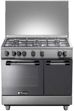 Tecnogas PB965GVX cucina Electric,Natural gas Gas Acciaio inox