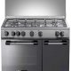 Tecnogas PB965GVX cucina Electric,Natural gas Gas Acciaio inox 2