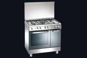 Tecnogas D827XS cucina Elettrico Gas Stainless steel A