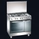 Tecnogas D827XS cucina Elettrico Gas Stainless steel A 2