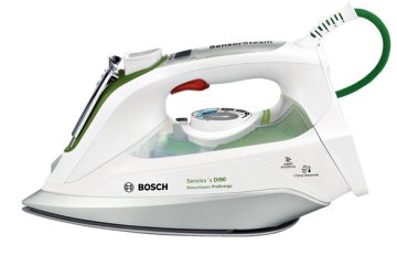 Bosch TDI902431E ferro da stiro Ferro a vapore Piastra Ceranium Glissée 2400 W Verde, Bianco