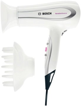 Bosch PHD5987 asciuga capelli 2200 W Argento, Bianco