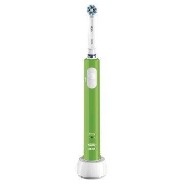 Oral-B PRO Spazzolino elettrico ricaricabile 600 CrossAction Green Edition Braun