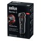 Braun Series 5 5030S Rasoio Trimmer Nero, Rosso 2