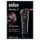 Braun Series 5 5030S Rasoio Trimmer Nero, Rosso 3