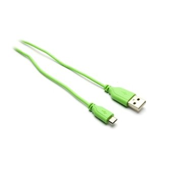 G&BL PLUSBMCGR cavo USB 1 m USB 2.0 USB A Micro-USB A Verde