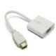 G&BL ADHDMIVGA HDMI VGA (D-Sub) Bianco 2