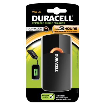 Duracell Mobile Charger Telefono cellulare Nero USB Interno, Esterno