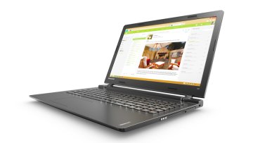 Lenovo IdeaPad 100 Intel® Core™ i3 i3-5005U Computer portatile 39,6 cm (15.6") HD 4 GB DDR3L-SDRAM 500 GB HDD Wi-Fi 4 (802.11n) Windows 10 Home Nero