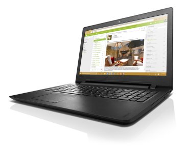 Lenovo IdeaPad 110 Intel® Celeron® N3060 Computer portatile 39,6 cm (15.6") HD 4 GB DDR3L-SDRAM 1 TB HDD Wi-Fi 5 (802.11ac) Windows 10 Home Nero