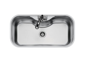 Foster Uragano.FT + kit accessori Lavello ad incasso Rettangolare Acciaio inox