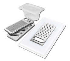 Foster 8159 101 grattugia e spiralizzatore manuali Acciaio inox