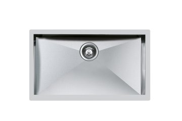 Foster Quadra.1V.71x40.ST Lavello sottopiano Rettangolare Acciaio inox