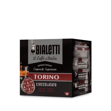 Bialetti Torino Capsule caffè Tostatura media 16 pz