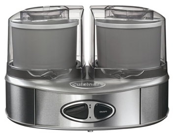 Cuisinart ICE40BCE macchina per gelato Gelatiera con contenitore per gelatina 1 L 50 W Acciaio inox