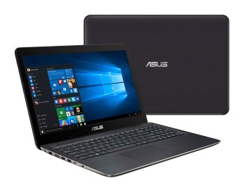 ASUS F556UV-DM153T Intel® Core™ i7 i7-6500U Computer portatile 39,6 cm (15.6") Full HD 8 GB DDR4-SDRAM 1 TB HDD NVIDIA® GeForce® GT 920MX Wi-Fi 4 (802.11n) Windows 10 Nero