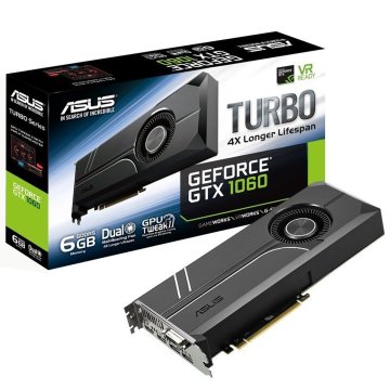 ASUS TURBO-GTX1060-6G NVIDIA GeForce GTX 1060 6 GB GDDR5