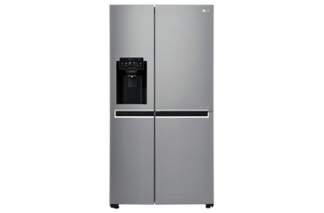 LG GSL760PZXV frigorifero side-by-side Libera installazione 601 L F Acciaio inox