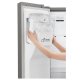 LG GSL760PZXV frigorifero side-by-side Libera installazione 601 L F Acciaio inossidabile 5