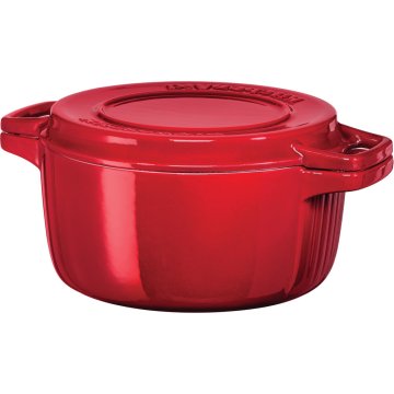 KitchenAid KCPI40CRER casseruola per arrosto Ghisa