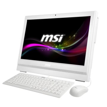 MSI Wind Top Professional AP200-208XEU All-in-One PC Intel® Pentium® G G3250 50,8 cm (20") 1600 x 900 Pixel Touch screen PC All-in-one 4 GB DDR3-SDRAM 500 GB HDD Wi-Fi 4 (802.11n) Bianco