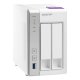 QNAP TS-231P server NAS e di archiviazione Desktop Annapurna Labs AL212 1 GB DDR3 QNAP Turbo System Grigio, Bianco 9