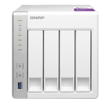 QNAP TS-431P server NAS e di archiviazione Tower Annapurna Labs AL212 1 GB DDR3 QNAP Turbo System Bianco