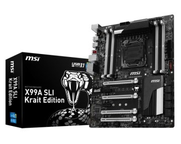 MSI X99A SLI Krait Edition Intel® X99 LGA 2011-v3 ATX