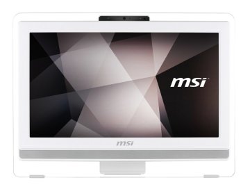 MSI Pro 20ET 4BW-004XEU Intel® Celeron® N3150 49,5 cm (19.5") 1600 x 900 Pixel Touch screen PC All-in-one 4 GB DDR3L-SDRAM 500 GB HDD Wi-Fi 4 (802.11n) Bianco