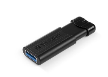 Verbatim PinStripe 3.0 - Memoria USB 3.0 da 64 GB  - Nero