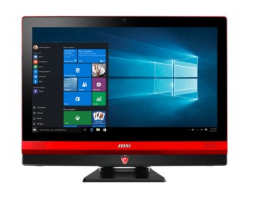 MSI Gaming 27 6QD-017 Intel® Core™ i7 i7-6700HQ 59,9 cm (23.6") 1920 x 1080 Pixel PC All-in-one 16 GB DDR4-SDRAM 2,13 TB HDD+SSD NVIDIA® GeForce® GTX 970M Windows 10 Home Wi-Fi 5 (802.11ac) Nero, Ross