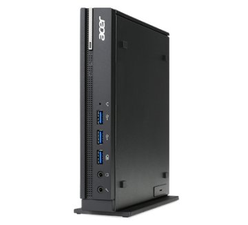 Acer Veriton N N4640G Intel® Core™ i3 i3-6100T 4 GB DDR4-SDRAM 128 GB SSD Windows 7 Professional Mini PC Nero