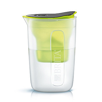 Brita 1024032 Filtraggio acqua Bottiglia per filtrare l'acqua 1,5 L Lime, Trasparente