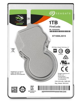 Seagate FireCuda 2.5" disco rigido interno 1 TB 5400 Giri/min 128 MB 2.5" Serial ATA III