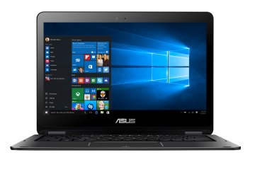 ASUS VivoBook Flip TP301UA-DW229T laptop Intel® Core™ i5 i5-6200U Ibrido (2 in 1) 33,8 cm (13.3") Touch screen HD 8 GB DDR3L-SDRAM 512 GB SSD Wi-Fi 4 (802.11n) Windows 10 Home Nero