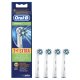 Oral-B CrossAction 80250705 testina per spazzolino 4 pz Blu, Bianco 2