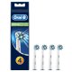 Oral-B CrossAction 80250705 testina per spazzolino 4 pz Blu, Bianco 4