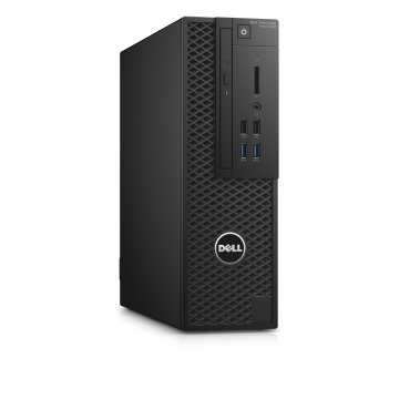 DELL Precision T3420 Intel® Core™ i5 i5-6600 8 GB DDR4-SDRAM 1 TB HDD NVIDIA® Quadro® K420 Windows 7 Professional SFF Stazione di lavoro Nero