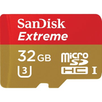 SanDisk Extreme, microSD, 32GB MicroSDXC UHS-I Classe 10