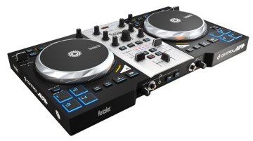 Hercules 4780774 controller per DJ Nero, Argento