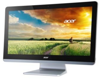 Acer Aspire ZC-700 Intel® Pentium® J3710 49,5 cm (19.5") 1920 x 1080 Pixel 4 GB DDR3L-SDRAM 1 TB HDD PC All-in-one Windows 10 Home Nero, Argento