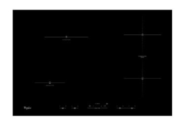 Whirlpool ACM 1032/BA piano cottura Nero Da incasso Piano cottura a induzione 4 Fornello(i)