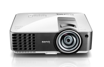 BenQ MX819ST videoproiettore Proiettore a corto raggio 3000 ANSI lumen DLP XGA (1024x768) Compatibilità 3D Nero, Argento