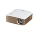 LG PH150G videoproiettore Proiettore a raggio standard 130 ANSI lumen DLP 720p (1280x720) Oro, Bianco 3