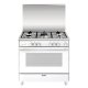 Glem Gas U965VX cucina Elettrico/Gas Bianco A 2