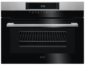 AEG KMK761000M 43 L 3000 W Nero, Acciaio inox