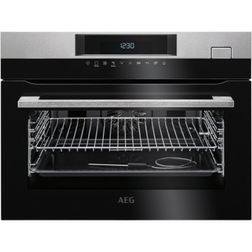 AEG KSK782220M forno 43 L A+ Nero, Acciaio inox