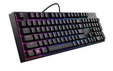 Cooler Master Gaming MasterKeys Lite L tastiera Giocare USB QWERTY Italiano Nero